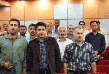 گزارش تصویری از مراسم روز جهانی کار و کارگر در دانشگاه صنعتی شاهرود